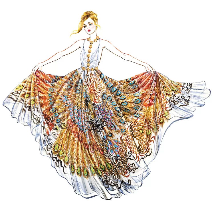 Cannes Gold by Sunny Gu wall art