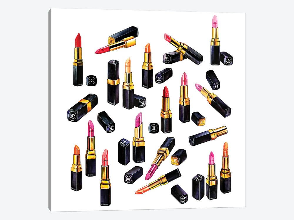 Lipsticks by Sunny Gu 1-piece Art Print