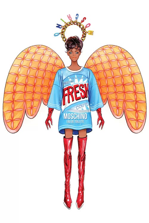 Lystmas Angel Moschino