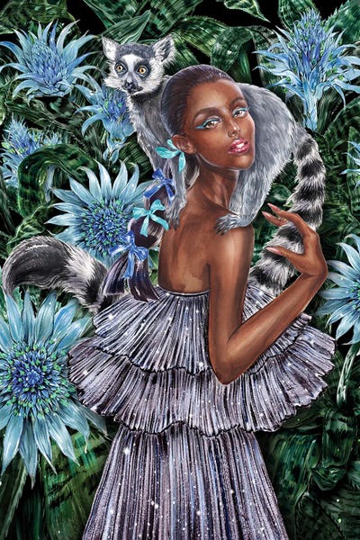 Lemurs: Lemur Ponytail by Sunny Gu