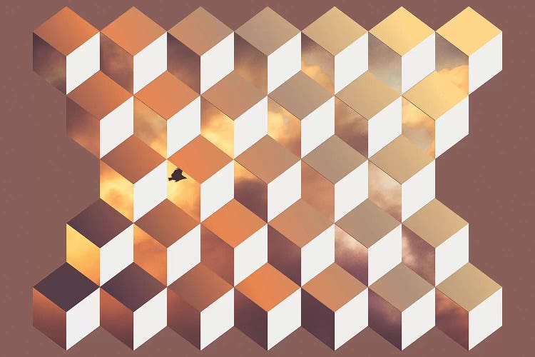 Chromatic Sky by 5by5collective wall art