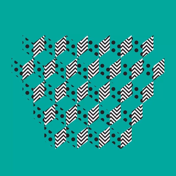 Unfolding Patterns by 5by5collective wall art