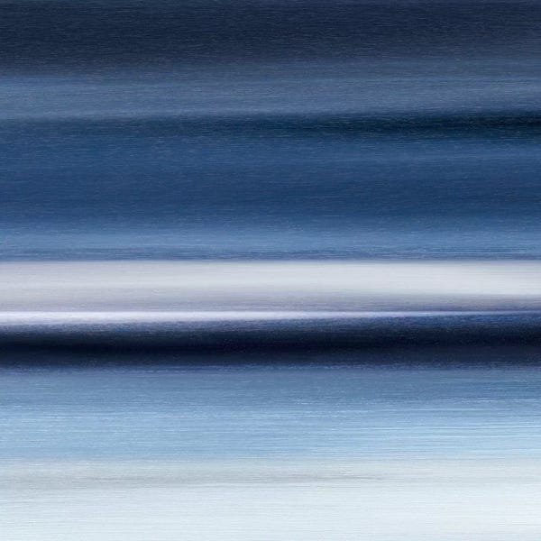 Linear Abstract: Indigo II by Susan Jill