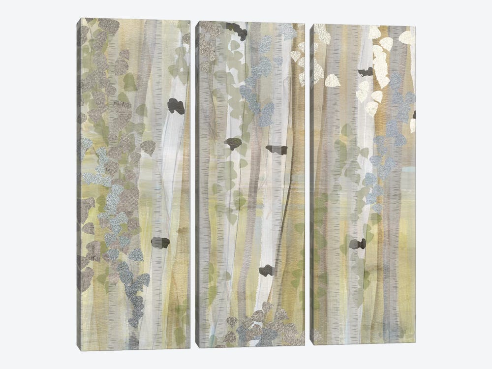 Spring Birch Grove I 3-piece Art Print