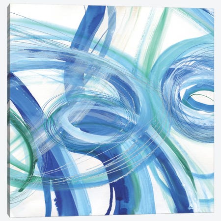 Blue Grotto I Canvas Print #SUS166} by Susan Jill Canvas Art Print