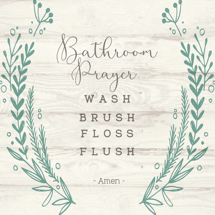 Bathroom Prayer