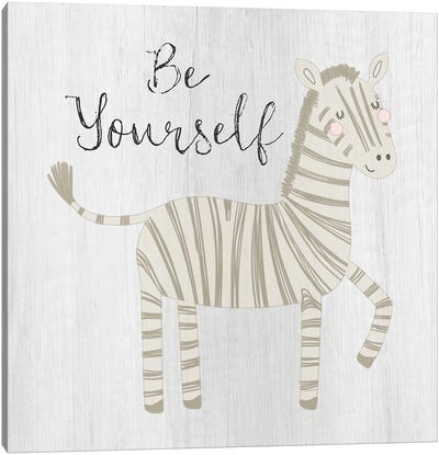 Be Yourself Canvas Art Print - Uniqueness Art