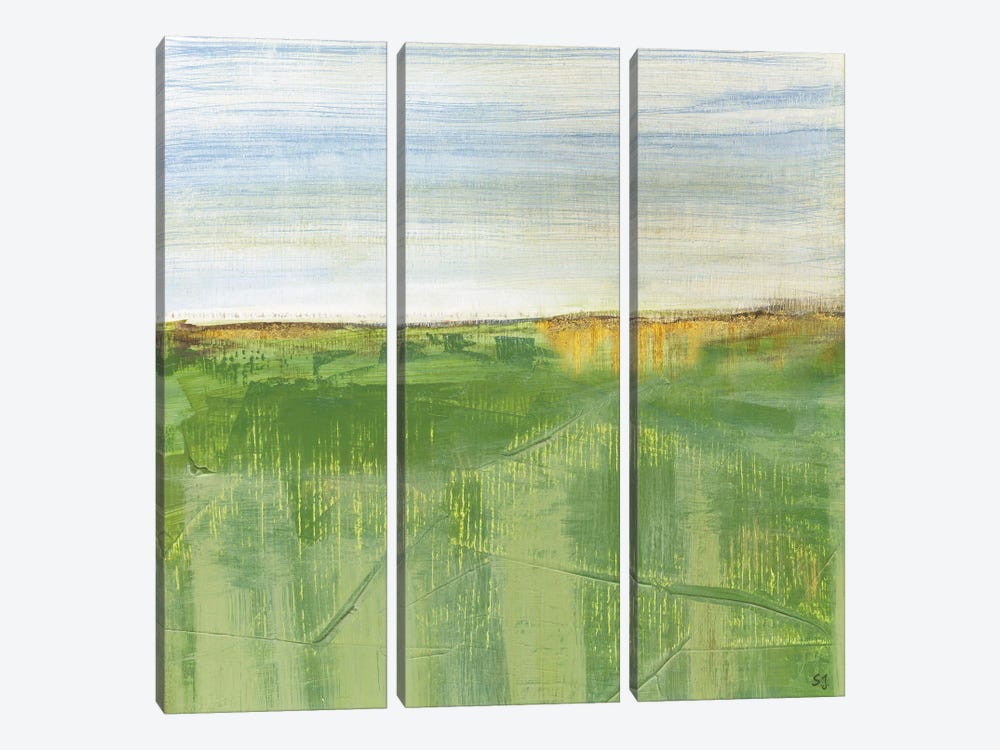 Distant Horizon I by Susan Jill 3-piece Canvas Print