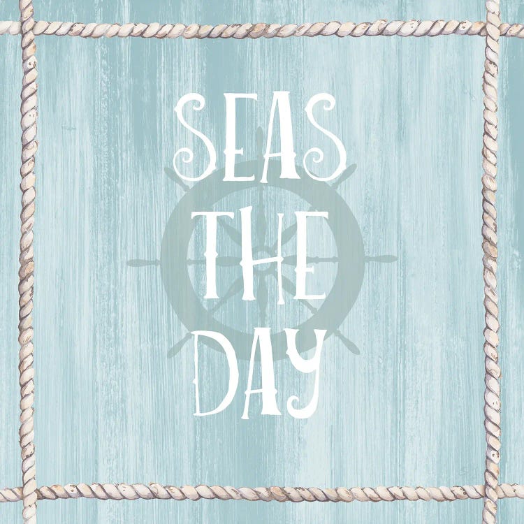Seas The Day by Susan Jill wall art