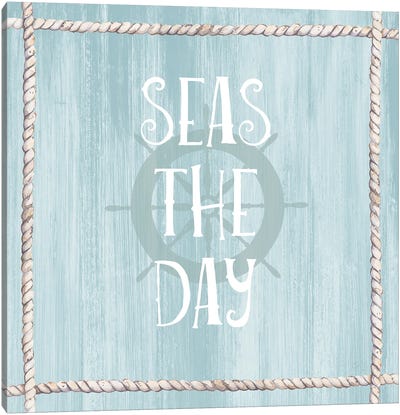 Seas The Day Canvas Art Print - Susan Jill