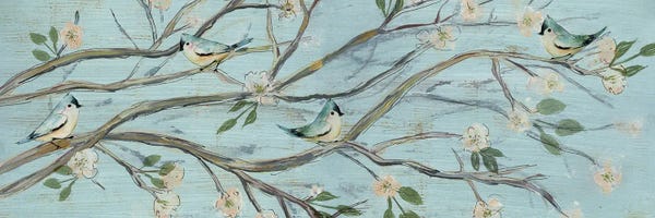 Blossoms: Blue Sky and Blossoms by Susan Jill