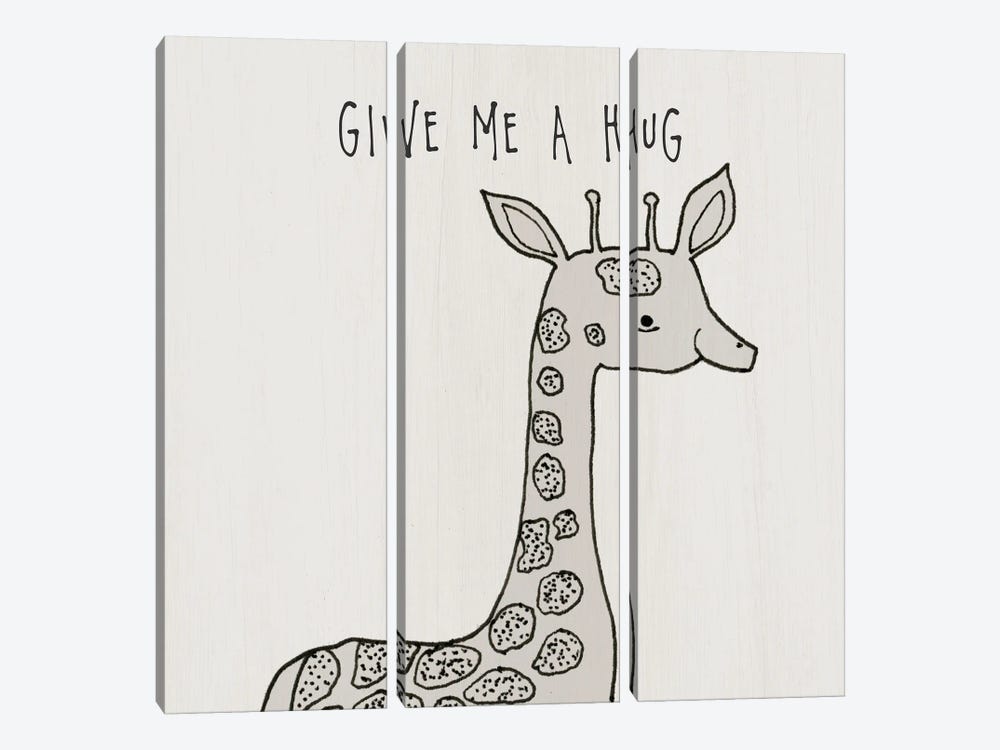 Give Me A Hug by Susan Jill 3-piece Canvas Art