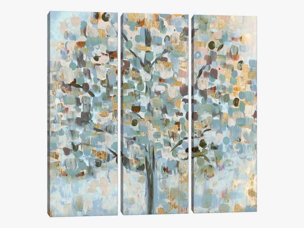Mosaic Tree by Susan Jill 3-piece Art Print