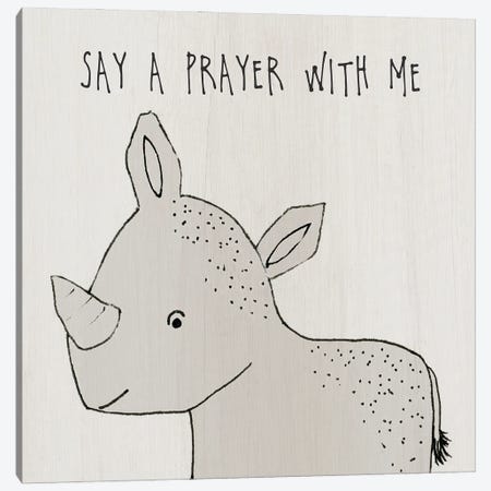 Say A Prayer With Me Canvas Print #SUS313} by Susan Jill Canvas Art Print
