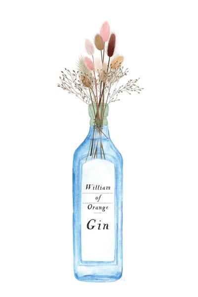 William of Orange Gin by Susan Jill canvas print