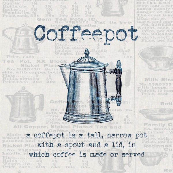 Susan Jill: Coffeepot by Susan Jill