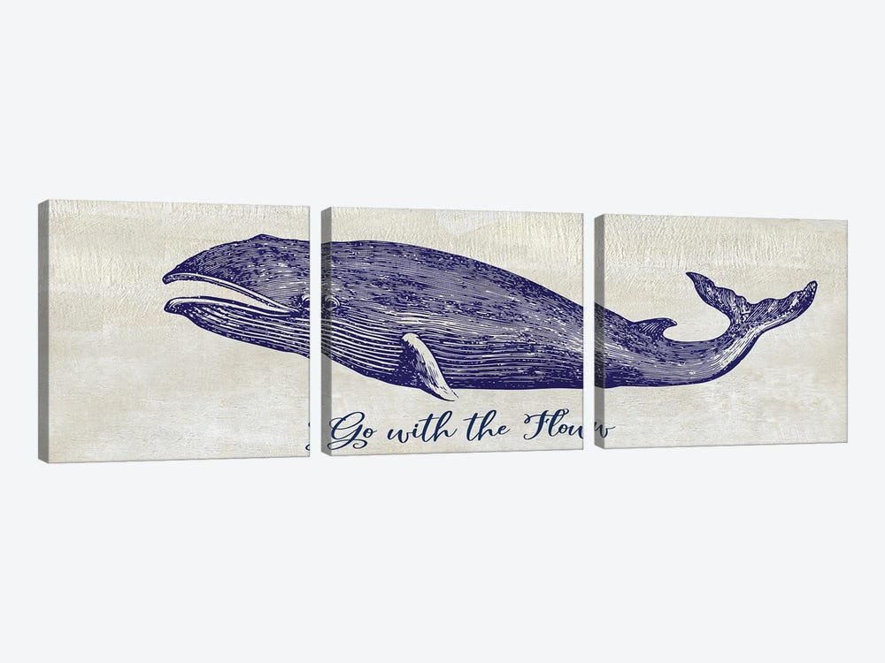 Go With The Flow by Susan Jill 3-piece Canvas Art