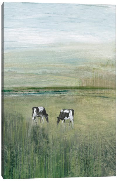 Out to Pasture II Canvas Art Print - Susan Jill