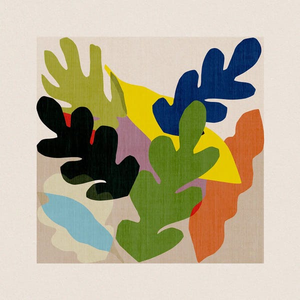 Tropical Leaves: Electric Garden I by Susan Jill