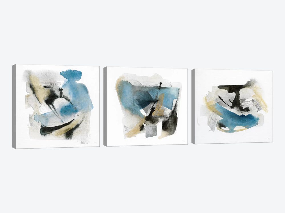 Artesian Spring Triptych by Susan Jill 3-piece Canvas Artwork