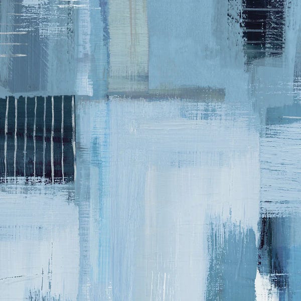 Art Pairs: Path in Blue II by Susan Jill