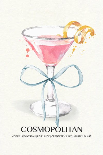 Martini: Cosmo Bow by Susan Jill