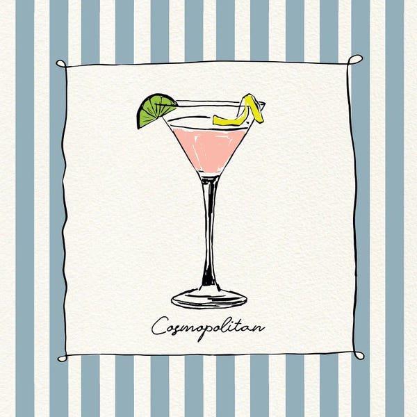 Susan Jill: Cocktail Hour Cosmo by Susan Jill