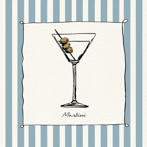 Susan Jill: Cocktail Hour Martini by Susan Jill