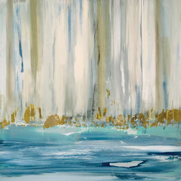 Abstract Bathroom: Mountain Water I by Susan Jill