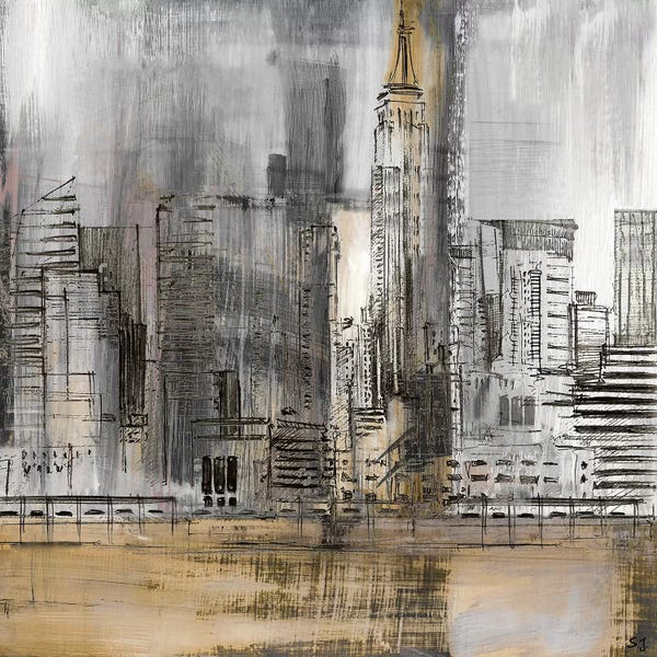 Industrial Office: Empire Twilight by Susan Jill