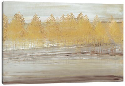 Golden Forest  Canvas Art Print - Seasonal Glam