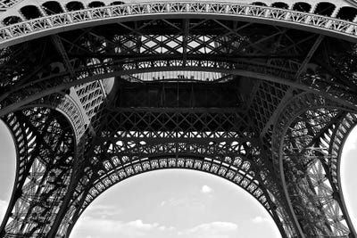 Under Eiffel by Susan Vizvary framed canvas print