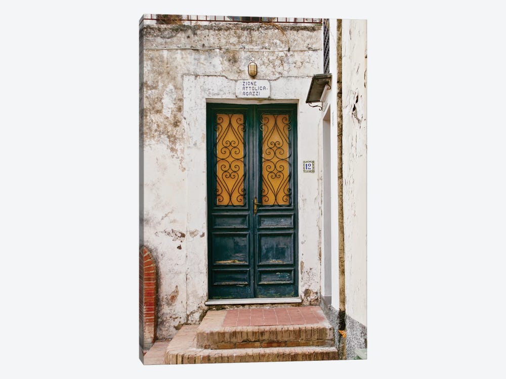 Italian Door No 12 by Susan Vizvary 1-piece Canvas Print