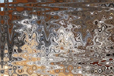 Lone Pine River by Susan Vizvary framed canvas print