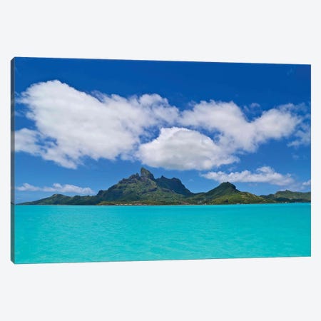 Love Over Bora Bora Canvas Print #SUV137} by Susan Vizvary Canvas Art