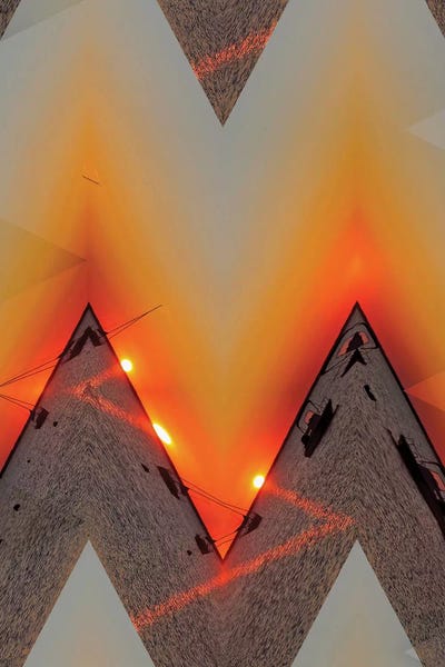 Maine Sunset II by Susan Vizvary framed canvas print