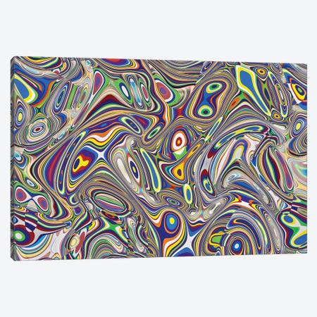 Multicolor Abstract II Canvas Print #SUV144} by Susan Vizvary Canvas Print