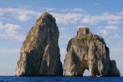 Southern Italian Arches by Susan Vizvary framed canvas print