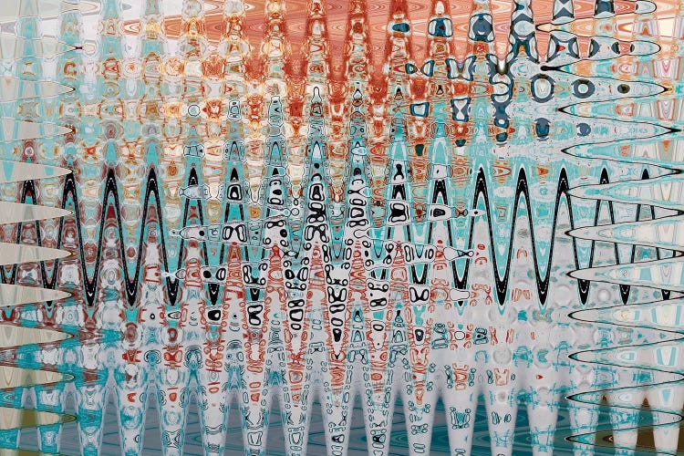 Towing Abstract by Susan Vizvary wall art