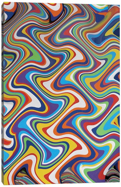 Vertical Carpet VI Canvas Art Print - Susan Vizvary