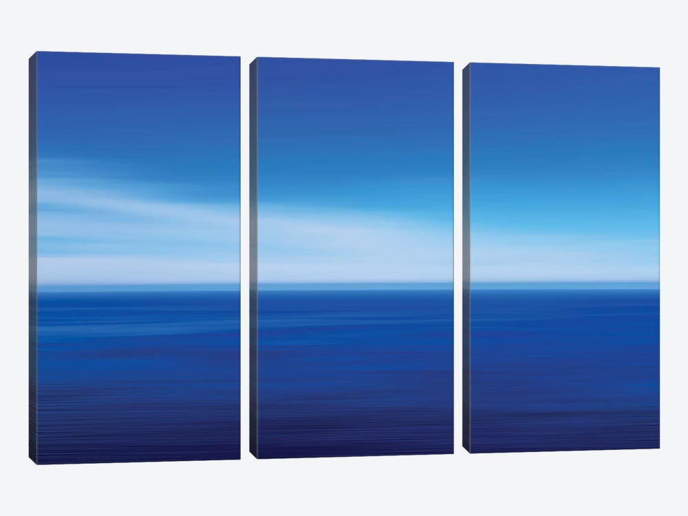 Big Sur Ocean Blur II by Susan Vizvary 3-piece Canvas Artwork