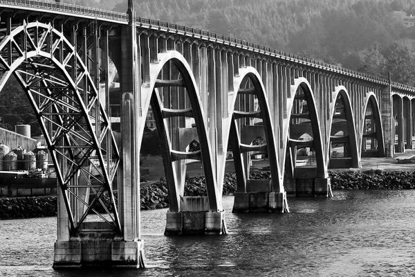 Susan Vizvary: Oregon Bridge II by Susan Vizvary