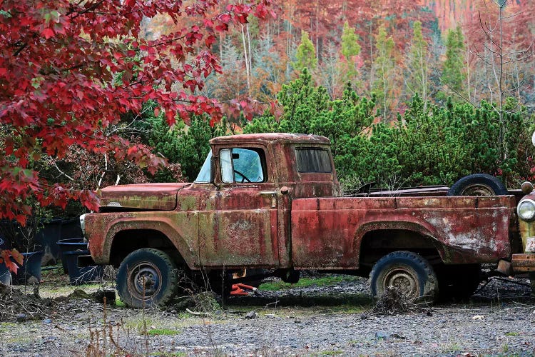 Autumn Vintage Truck