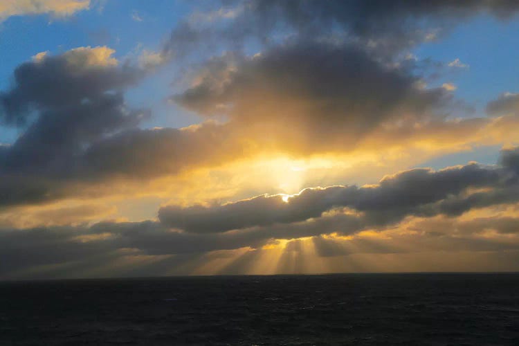 Rays Of A Sunset by Susan Vizvary wall art