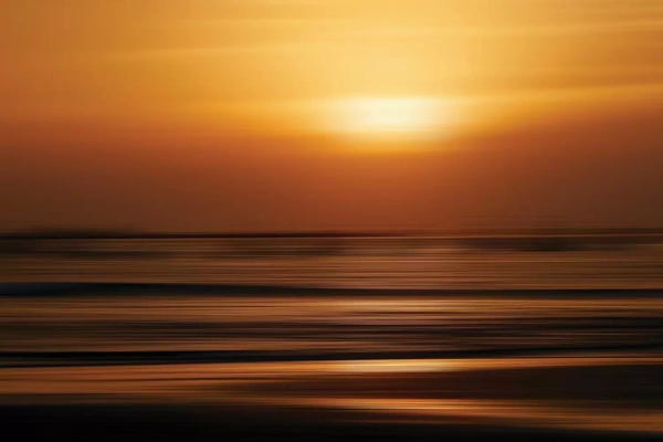 Susan Vizvary: Blurred Sunset by Susan Vizvary