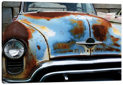 Oldsmobile Front Grill Canvas Art Print - Cars By Brand