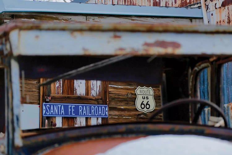 Road Signs Through The Window