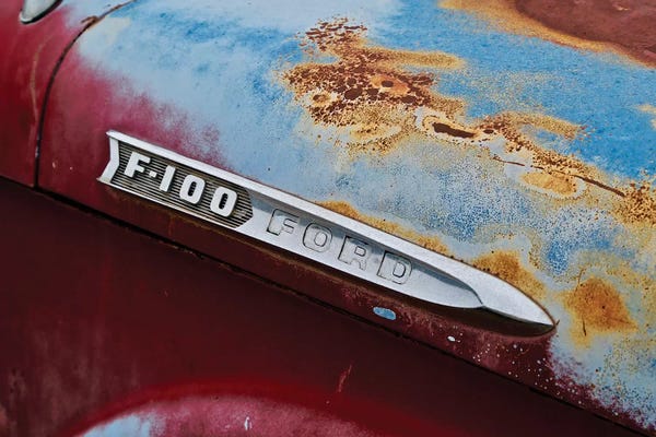 Susan Vizvary: Vintage F-100 Ford by Susan Vizvary