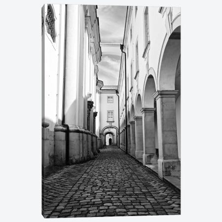 Abbey In Black and White Canvas Print #SUV268} by Susan Vizvary Art Print
