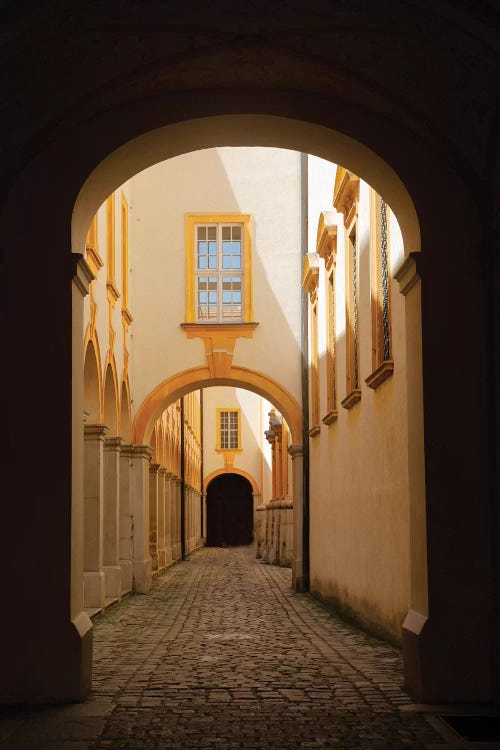 Abbey Hallway by Susan Vizvary wall art